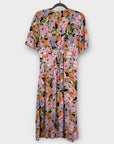 Nobody's Child Alexa Floral Midi Dress - 8