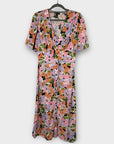 Nobody's Child Alexa Floral Midi Dress - 8