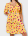 Nobody's Child Floral Mini Dress - 14/16