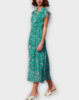 Noella Melody Floral Flounce Dress - 10 (S)