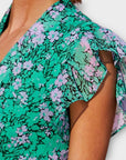 Noella Melody Floral Flounce Dress - 10 (S)