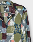 NU-Denmark Abstract Print Midi Shirt Dress - 8 (XS)
