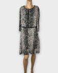 Oasis Animal Print Dress - 12
