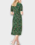 Oasis Confetti Print Midi Dress - S