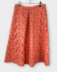 Oasis Cutwork Midi Skirt - 10