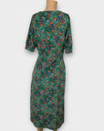 Oasis Confetti Print Midi Dress - S