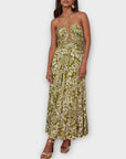 Oasis Embellished Cut Out Keyhole Midi Dress - 6/8