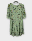 Oasis Embellished Floral Mini Dress - 10