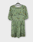 Oasis Embellished Floral Mini Dress - 10