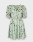 Oasis Embellished Floral Mini Dress - 10