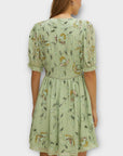 Oasis Embellished Floral Mini Dress - 10