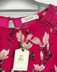 Oasis Floral Lace Top - M