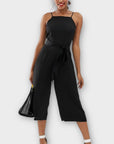 Oasis Jacquard Spot Culotte Jumpsuit - 10