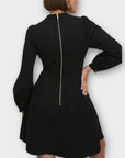Oasis Keyhole Detail Ponte Skater Dress - 12