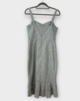 Oasis Linen Blend Midi Dress - 8