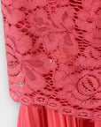 Oasis Pleated Pink Dress - 6/8