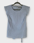Oasis Striped Cotton Top - 10