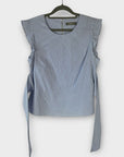 Oasis Striped Cotton Top - 10