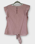 Oasis Striped Cotton Top - 10