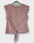Oasis Striped Cotton Top - 10