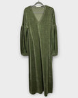 Odd Molly Carola Long Velvet Dress - 16