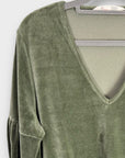Odd Molly Carola Long Velvet Dress - 16