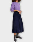 Oliver Bonas Plisse Midi Skirt - 12