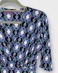 Onjenu Patterned Jersey Dress - 8