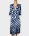 Onjenu Patterned Jersey Dress - 8