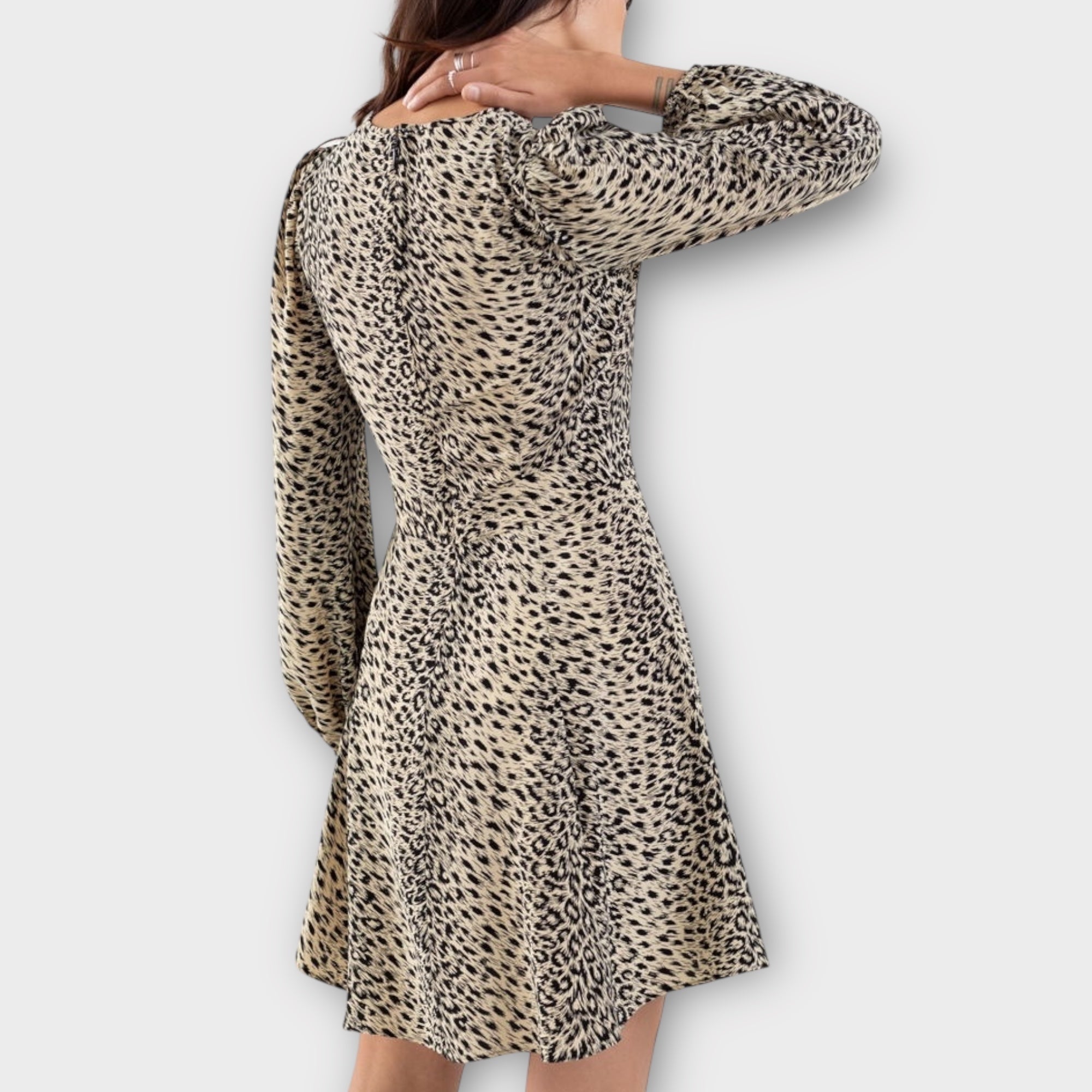 & Other Stories Animal Print Dress - 10