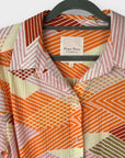 Part Two Binti Zig Zag Cotton Shirt Dress - 8/10