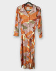 Part Two Binti Zig Zag Cotton Shirt Dress - 8/10