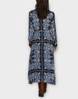 Part Two Scarf Print Midi Dress - 10