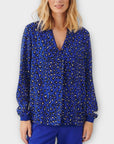 Part Two Tonnie Leopard Print Blouse - 10