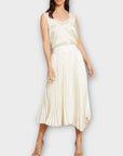 Paul Costelloe Pleated Skirt - 16/18 (L)