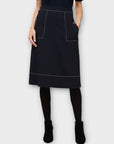 Phase Eight Castielle A-line Stitch Skirt - 8