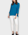 Phase Eight Pia Pleat Back Blouse - 8