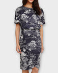 Phase Eight Ravine Tree Print Dress - 8