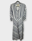 Phase Eight Sansa Stripe Midi Shirt Dress - 10