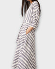 Phase Eight Sansa Stripe Midi Shirt Dress - 10
