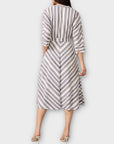 Phase Eight Sansa Stripe Midi Shirt Dress - 10