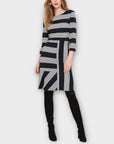 Phase Eight Storm Stripe Dress - 8