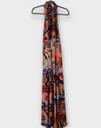 ME + EM Vibrant Paisley Print Halterneck Maxi Dress - 14