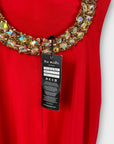 Pia Michi Open Back Beaded Dress - 10
