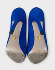Prada Suede Platform Stiletto Heels - 4/37