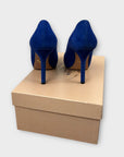 Prada Suede Platform Stiletto Heels - 4/37