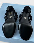 Prada Suede Strappy Heeled Sandals - 5/38