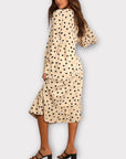 Pretty Lavish Polka Dot Tiered Dress - 12/14 (M)