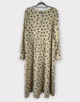 Pretty Lavish Polka Dot Tiered Dress - 12/14 (M)
