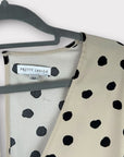 Pretty Lavish Polka Dot Tiered Dress - 12/14 (M)